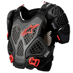 Захист тіла Alpinestars A-6 CHEST PROTECTOR BLACK ANTHRACITE RED