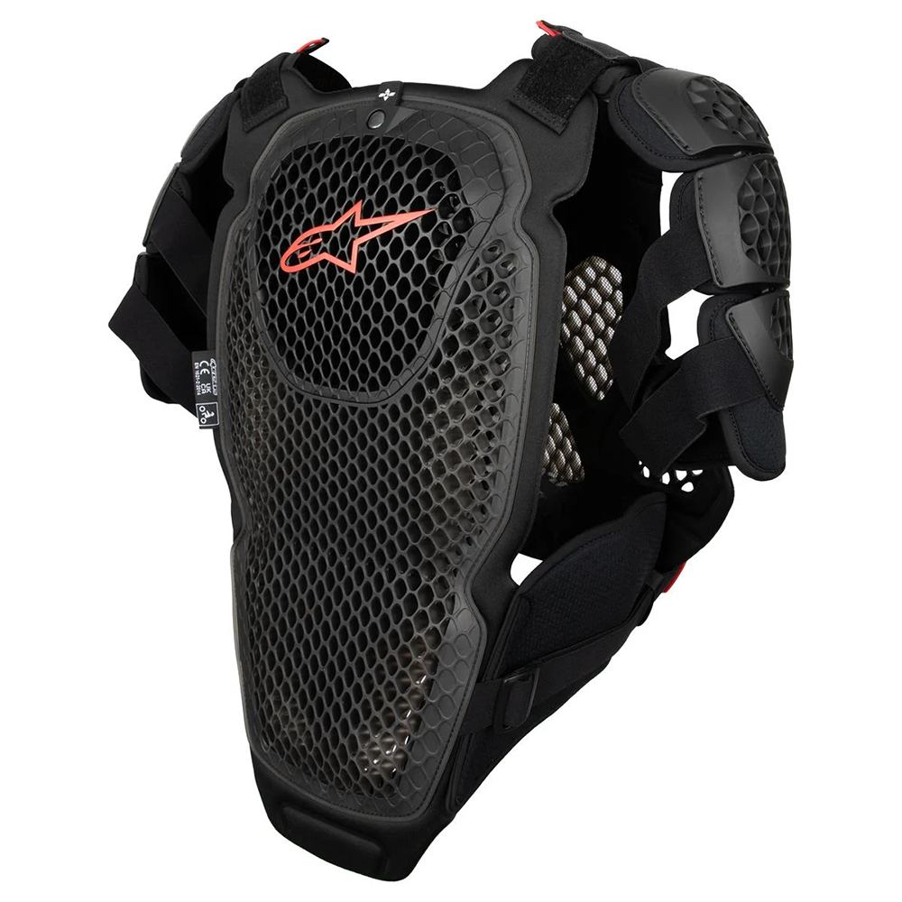 Захист тіла Alpinestars A-6 CHEST PROTECTOR BLACK ANTHRACITE RED