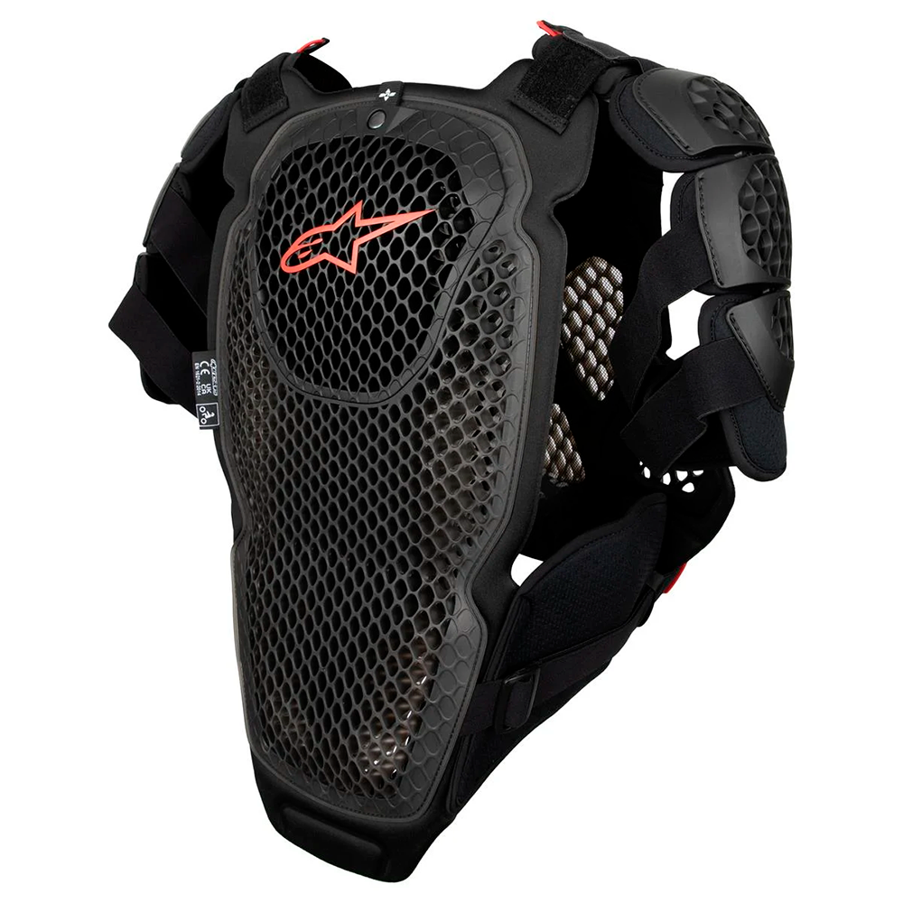 Захист тіла Alpinestars A-6 CHEST PROTECTOR BLACK ANTHRACITE RED