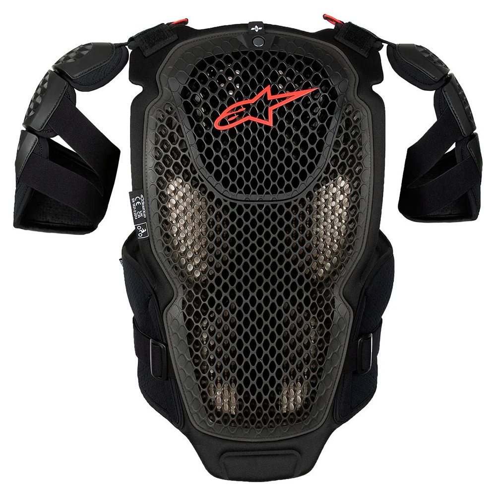 Захист тіла Alpinestars A-6 CHEST PROTECTOR BLACK ANTHRACITE RED
