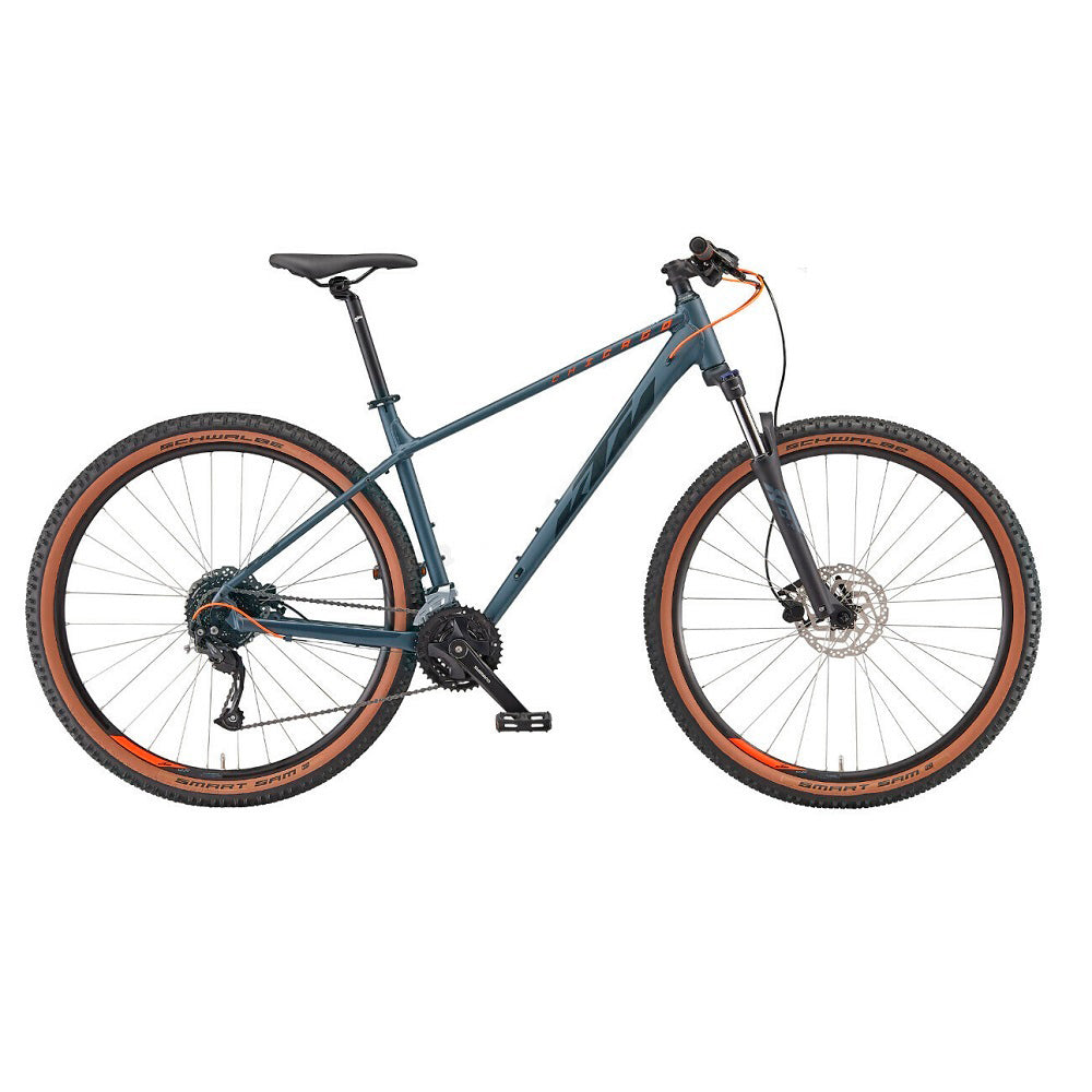 Велосипед KTM CHICAGO 291 рама XXL/48 сірий матовий