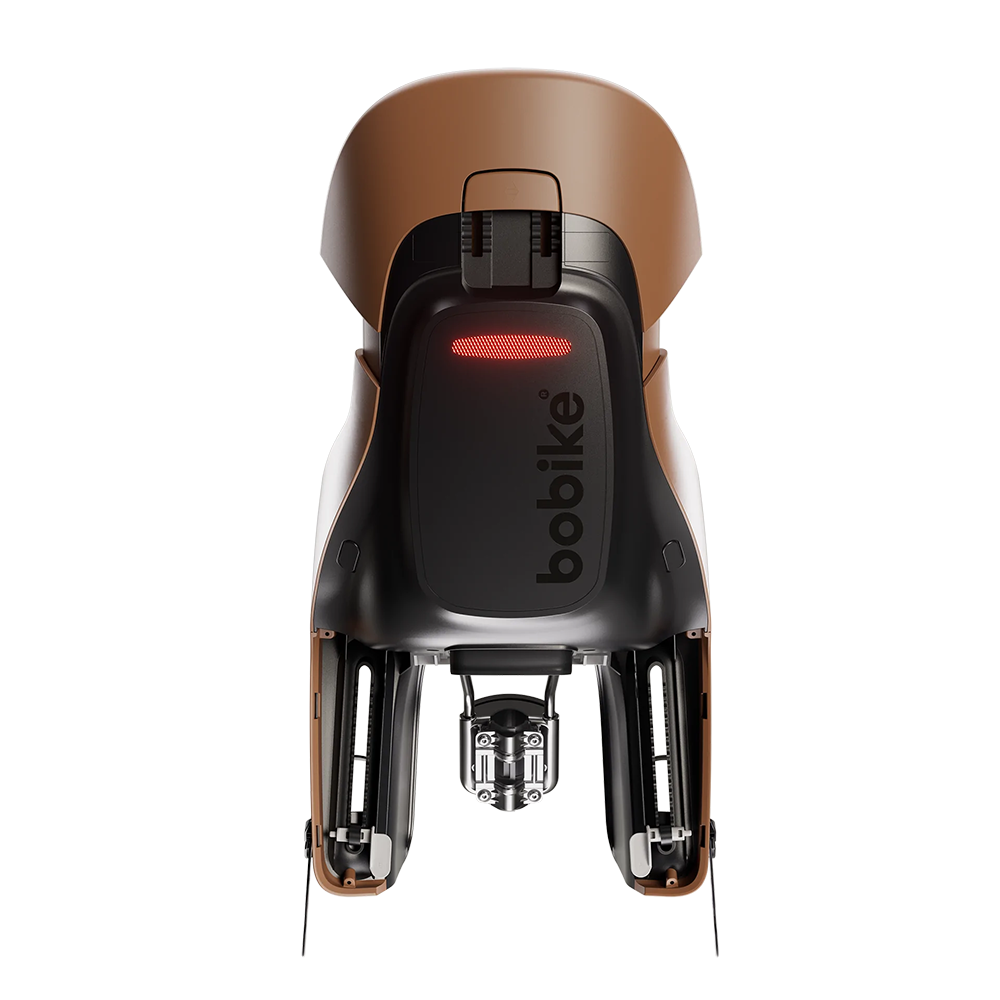 Дитяче велокрісло Bobike Exclusive Evolve maxi - rear bicycle seat for frame Cinnamon Brown