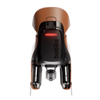 Дитяче велокрісло Bobike Exclusive Evolve maxi - rear bicycle seat for frame Cinnamon Brown