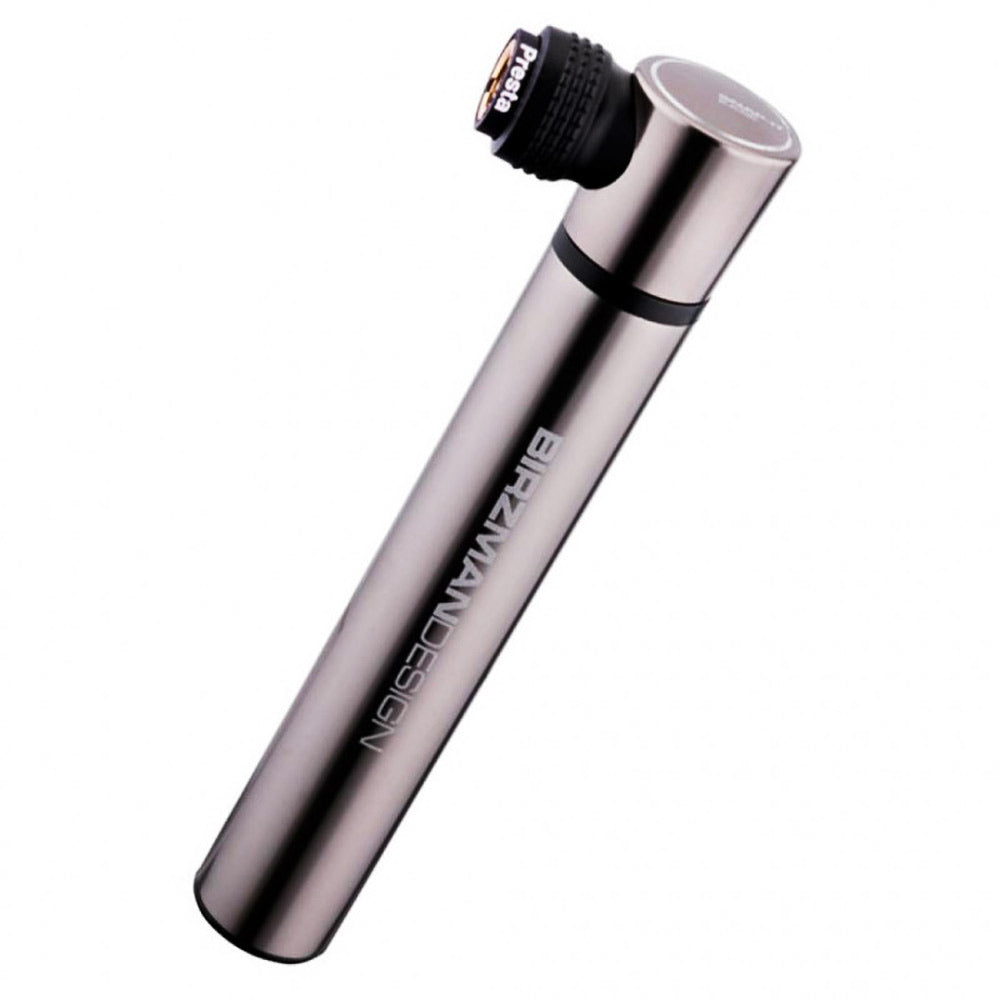 Міні насос велосипедний Birzman Mini Apogee / 120psi / сірий
