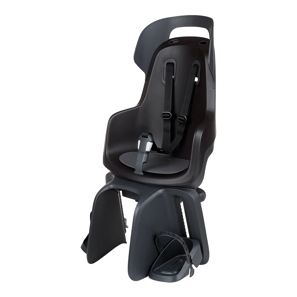 Дитяче велокрісло Bobike GO Carriers RS Reclining System - rear bicycle seat for rack Urban Black