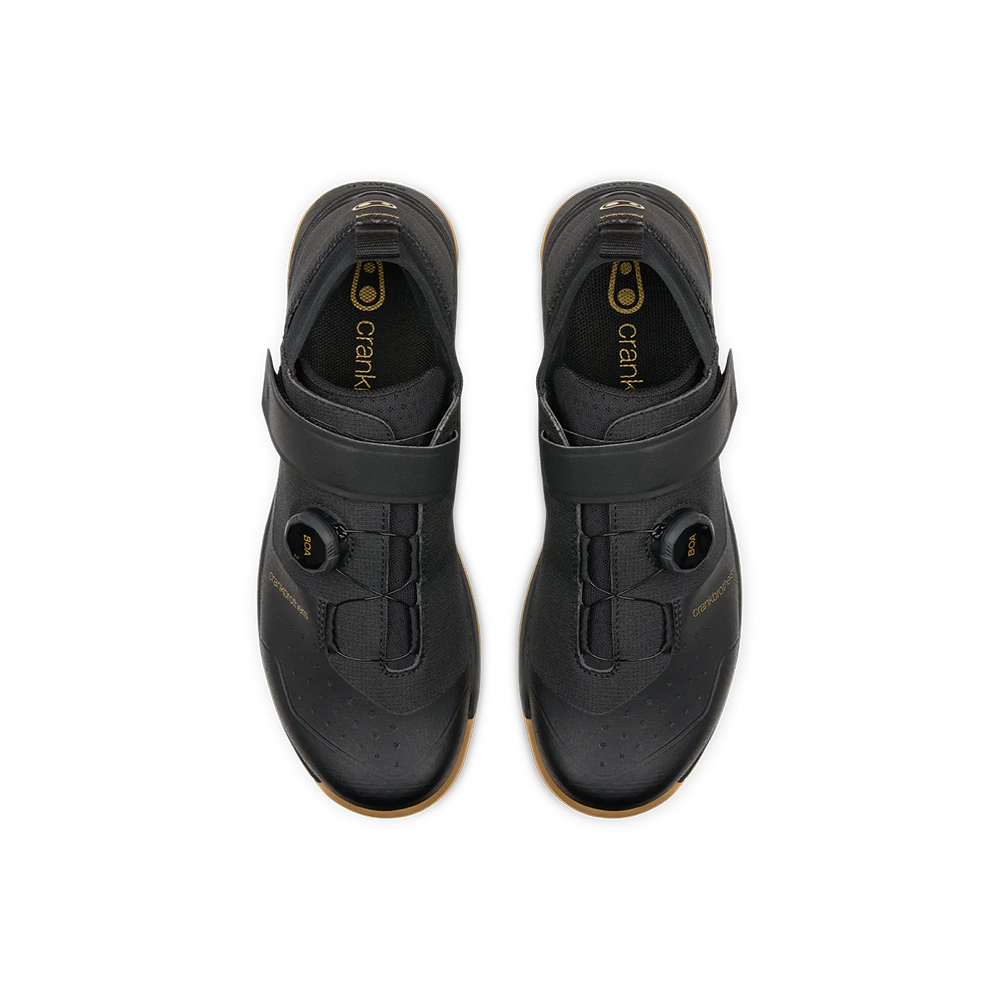 Веловзуття CrankBrothers SHOES MALLET TRAIL BOA BLACK / GOLD - GUM OUTSOLE 9.5