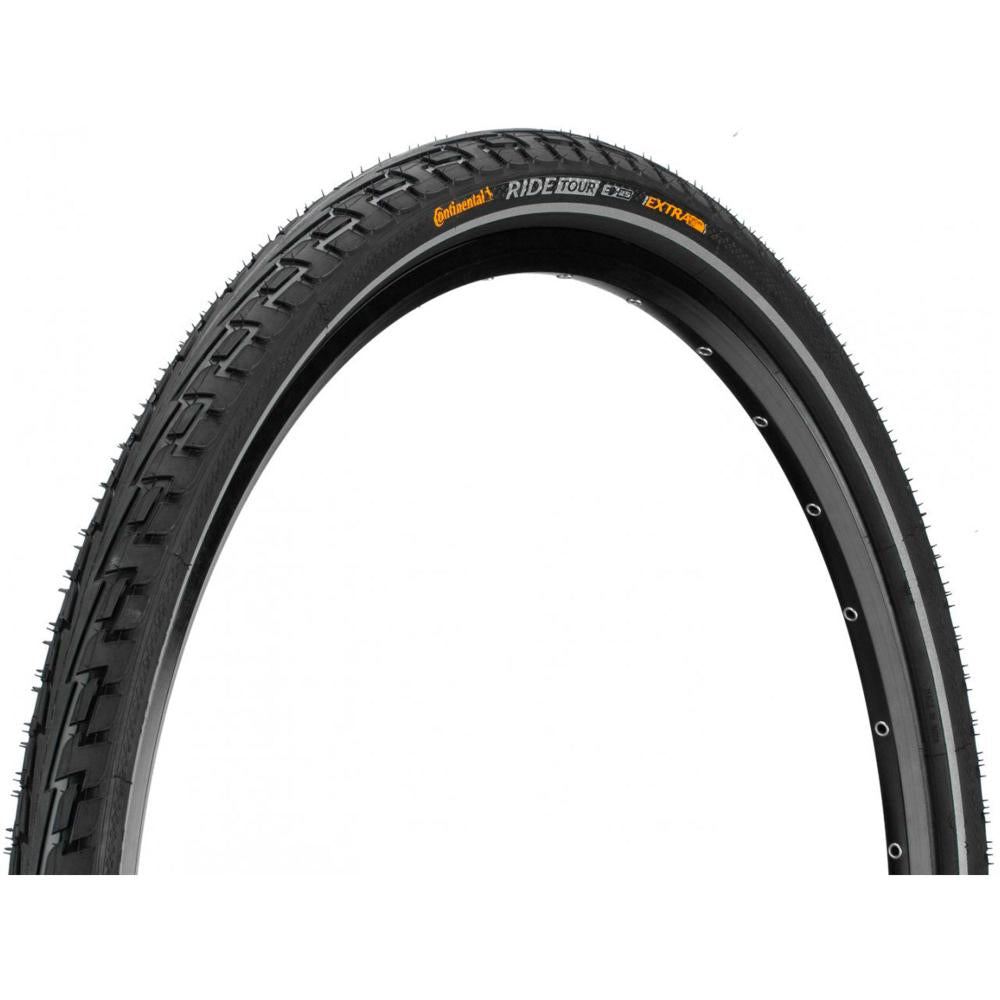 Покришка Continental RIDE Tour Reflex, 28", 700 x 35C, 28 x 1 3/8 x 1 5/8, 37-622, Wire, ExtraPuncture Belt, 690гр., чорний