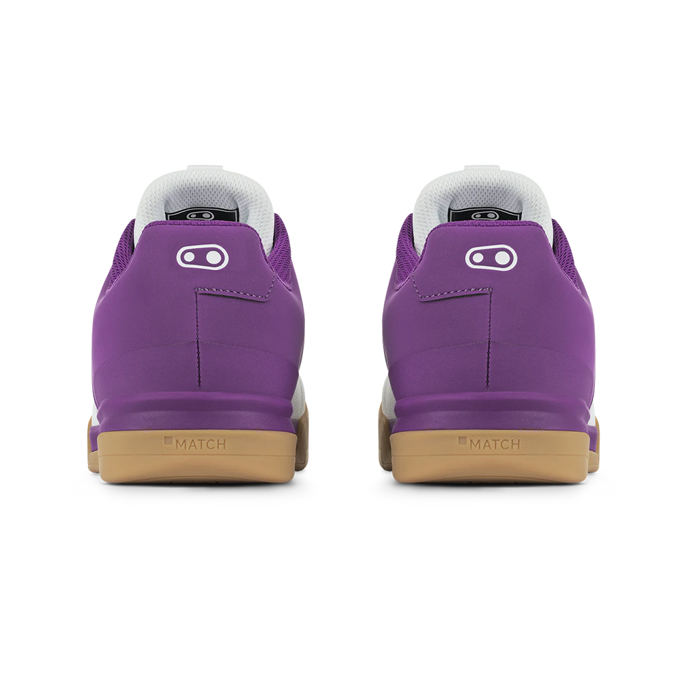 Веловзуття CrankBrothers SHOES STAMP LACE WHITE / PURPLE - GUM OUTSOLE - BERNARD KERR 10.5