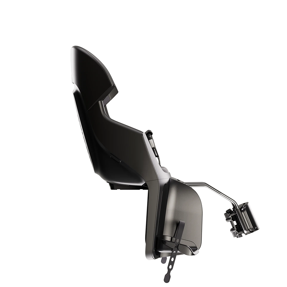 Дитяче велокрісло Bobike Exclusive Evolve maxi - rear bicycle seat for frame Urban Black