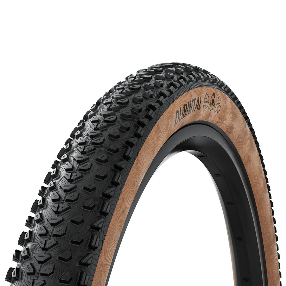 Покришка безкамерна Continental Dubnital Trail Rapid 29" | 29 X 2.40 чорна/коричнева складна skin