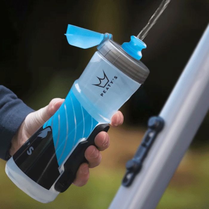 Фляга Peaty's x Fidlock Lockin Bottle, Mountains / Clear