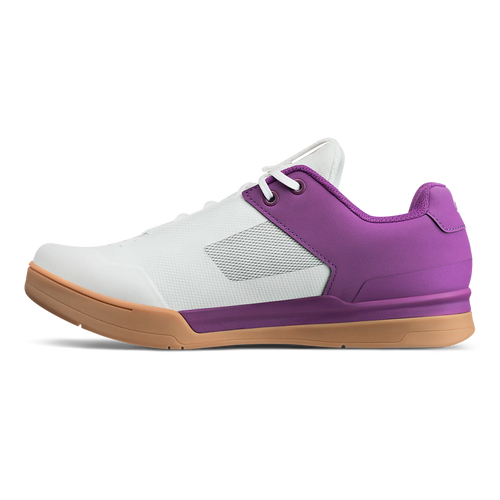Веловзуття CrankBrothers SHOES MALLET LACE WHITE / PURPLE - GUM OUTSOLE - BERNARD KERR 10.0