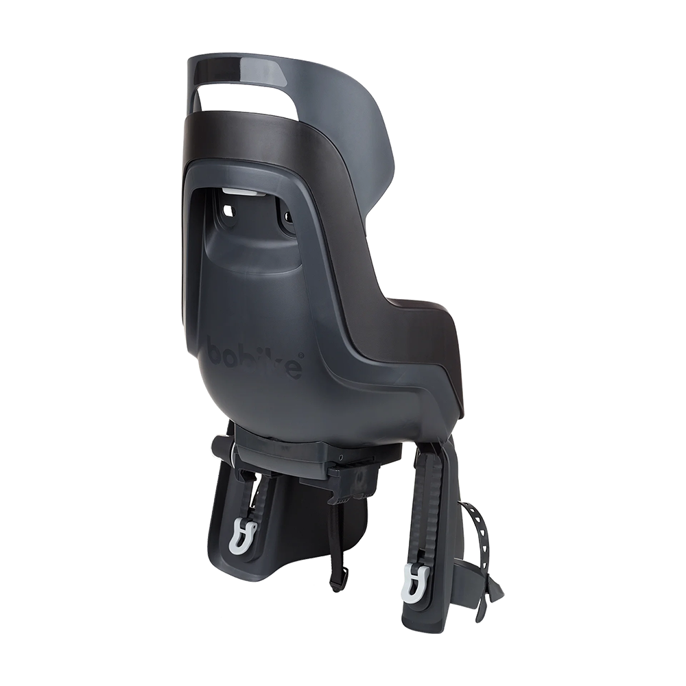 Дитяче велокрісло Bobike GO Carriers RS Reclining System - rear bicycle seat for rack Urban Black