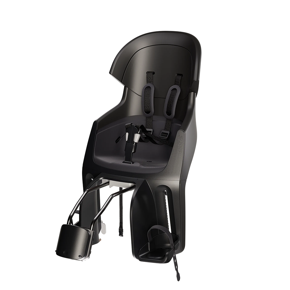 Дитяче велокрісло Bobike Exclusive Evolve maxi - rear bicycle seat for frame Urban Black