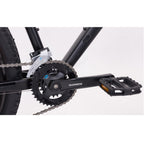Велосипед KTM CHICAGO 272 27.5 " рама M / 43, чорний матовий (Помаранчевий), 2022