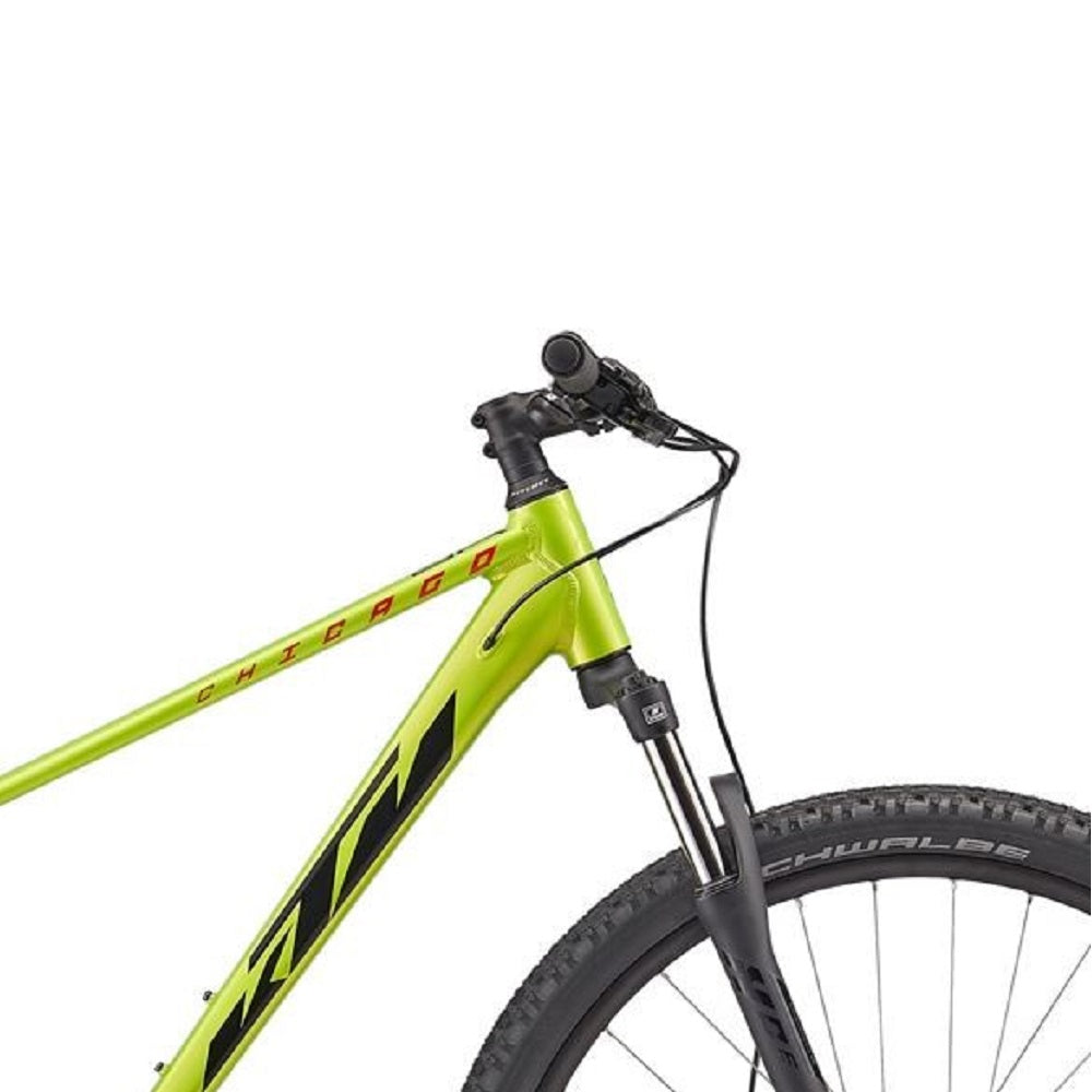 Велосипед KTM CHICAGO 292 рама S/38 салатовий