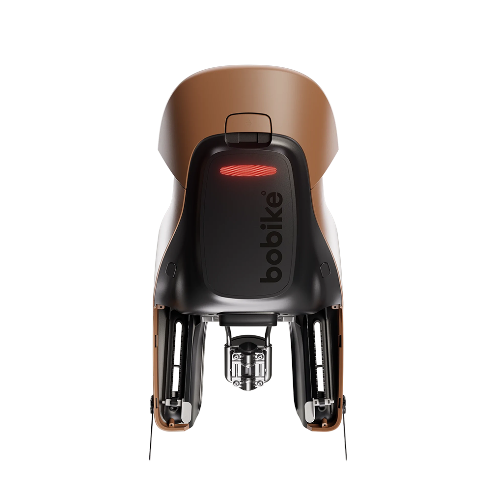 Дитяче велокрісло Bobike Exclusive Evolve maxi - rear bicycle seat for frame Cinnamon Brown