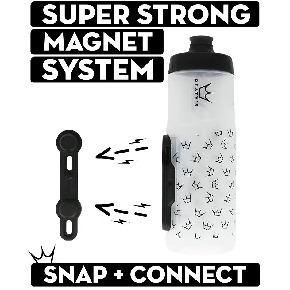 Фляга Peaty's x Fidlock Lockin Bottle, Mountains / Clear