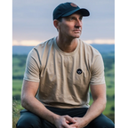 Футболка Peaty's T-Shirt, Embroidered Crown / Desert Dust, 2XL