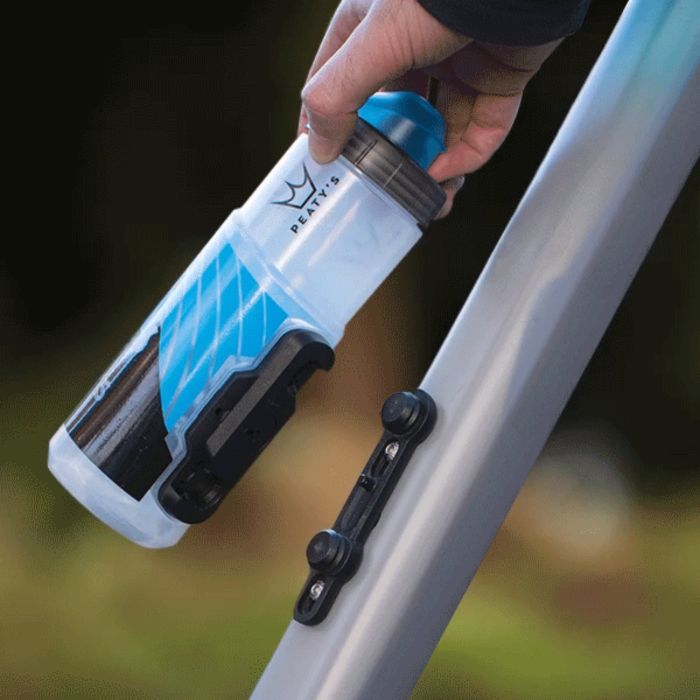 Фляга Peaty's x Fidlock Lockin Bottle, Mountains / Clear