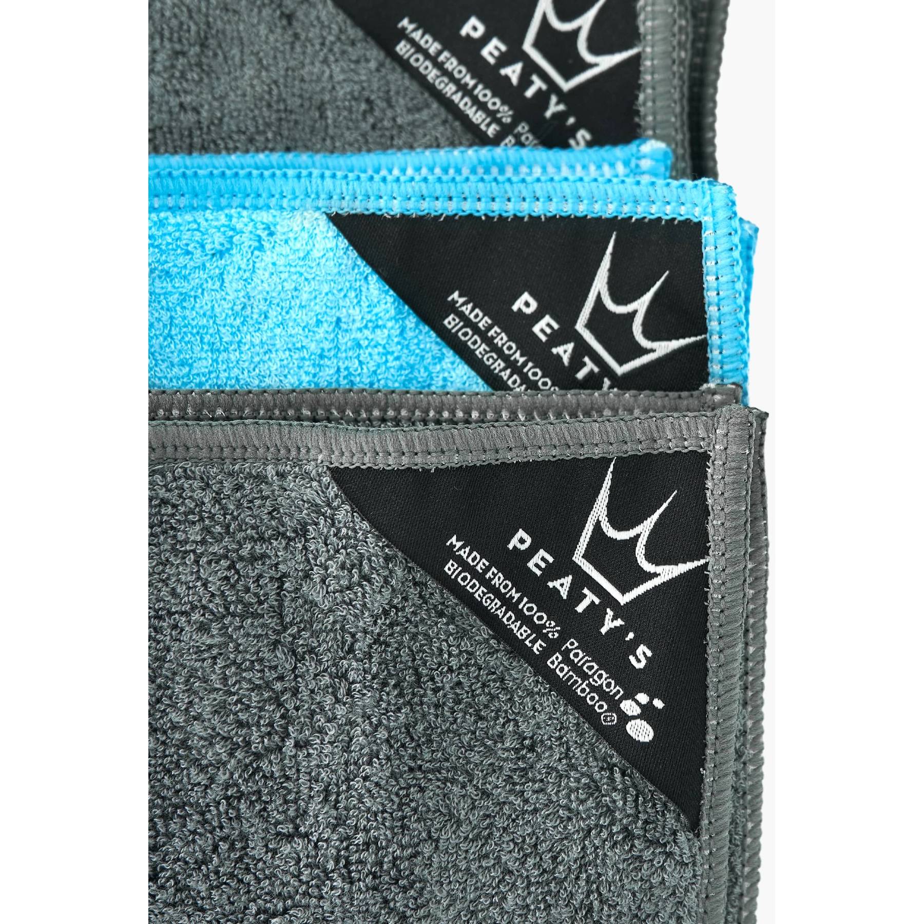 Набір рушників мікрофібра Peaty's Bamboo Cloth, 3шт