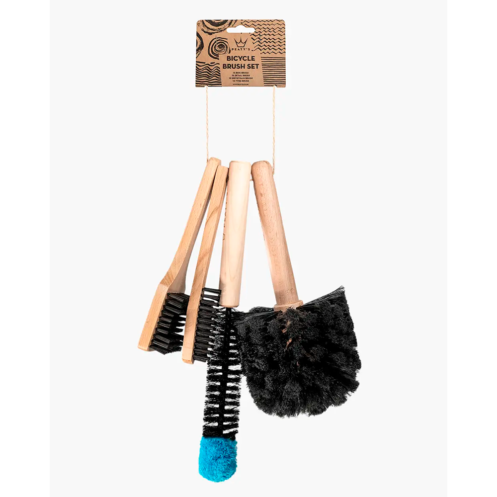 Набір щіток Peaty's Bicycle Brush Set, Bog / Detail / Drivetrain / Tyre, 4шт
