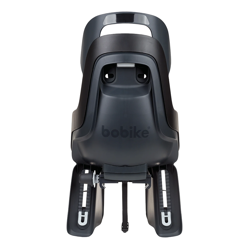 Дитяче велокрісло Bobike GO Carriers RS Reclining System - rear bicycle seat for rack Urban Black