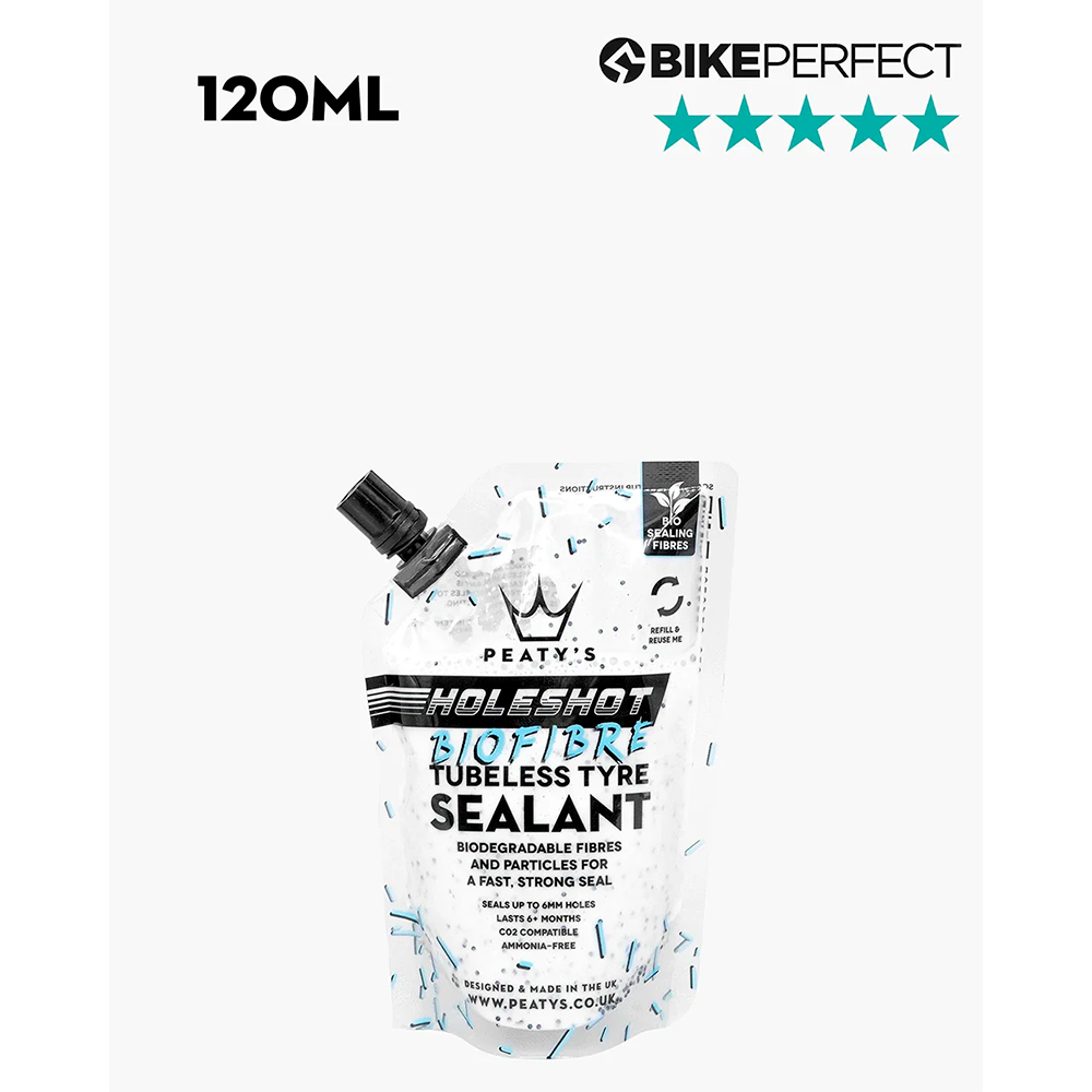 Герметик безкамерний Peaty's Holeshot BioFibre Tubeless Tyre Sealant