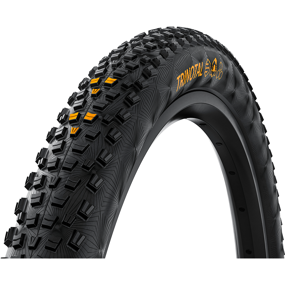 Покришка безкамерна Continental Trinotal Trail Rapid 29" | 29 X 2.40 чорна складна skin