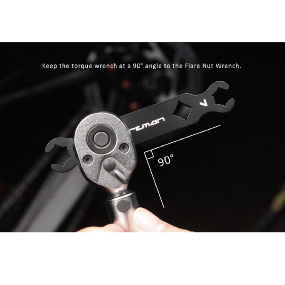 Набір для обрізання гідролінії з ключем Birzman Hydraulic Hose Cutter & Brake Wrench