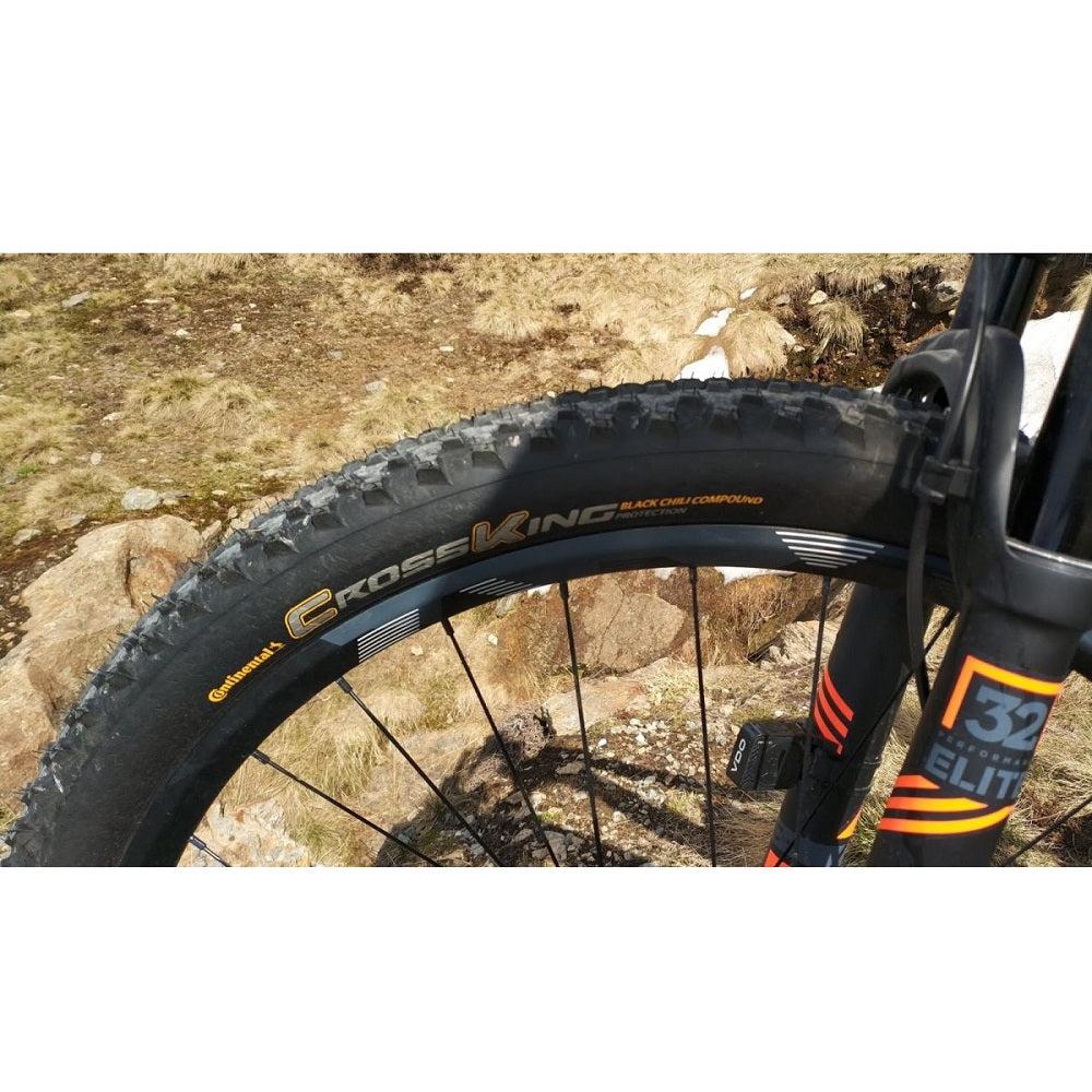 Покришка Continental Cross King, 27.5 x 2.20, Чорна, не складна skin