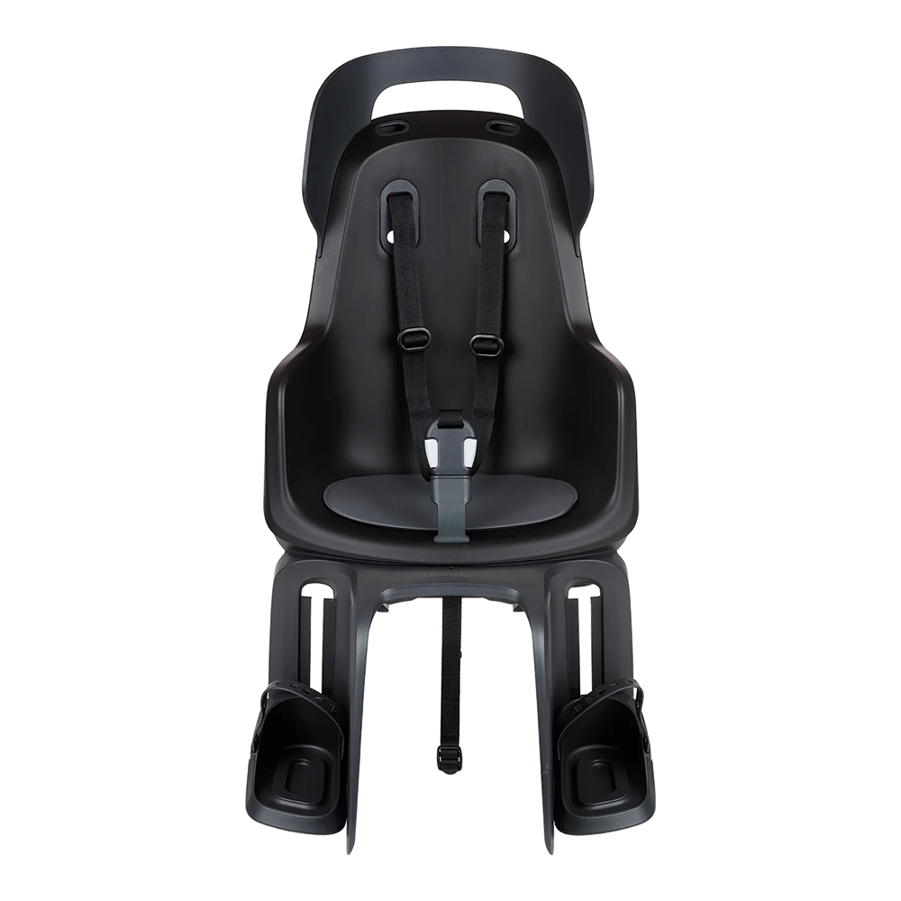 Дитяче велокрісло Bobike Maxi GO Carrie - rear bicycle seat for rack Urban black