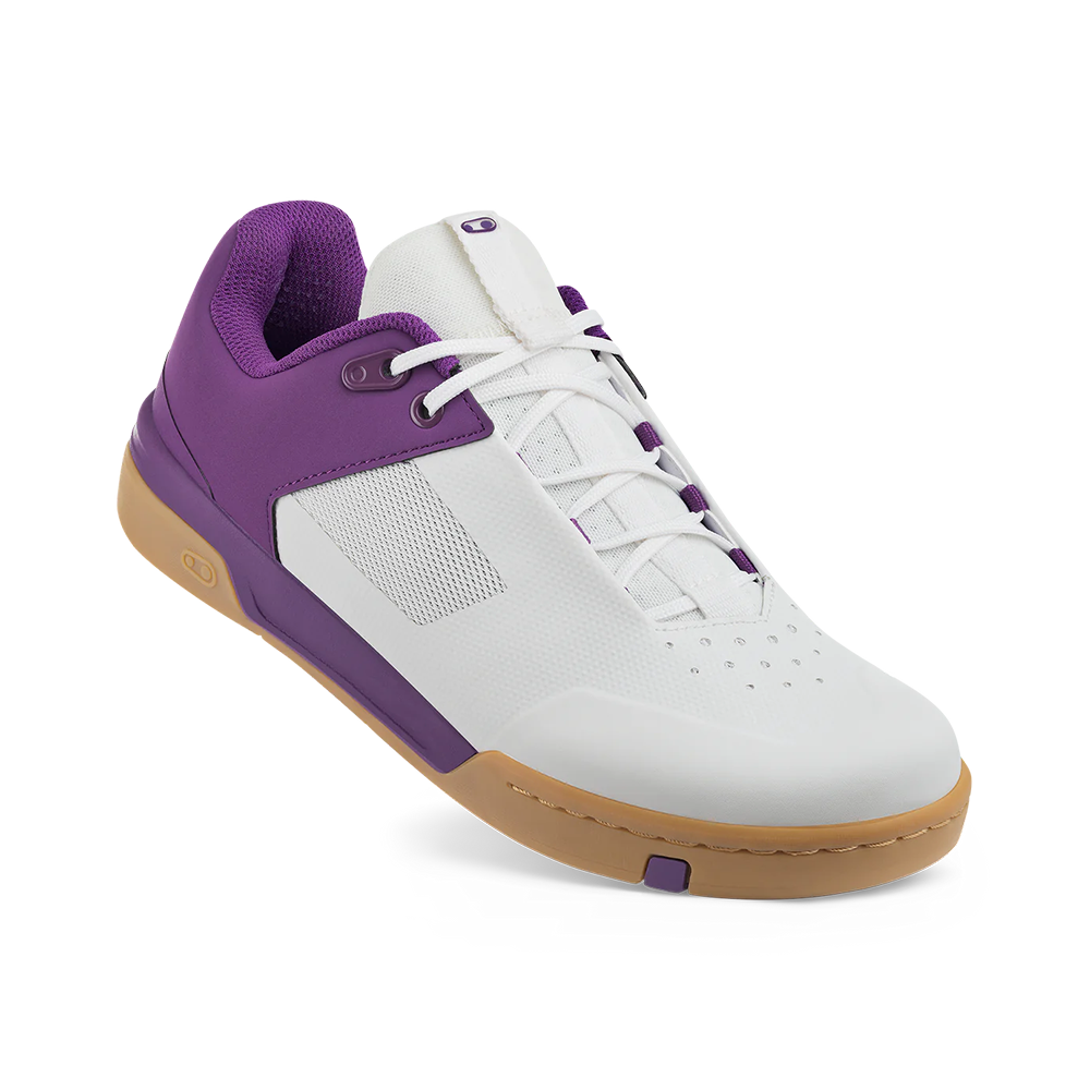 Веловзуття CrankBrothers SHOES STAMP LACE WHITE / PURPLE - GUM OUTSOLE - BERNARD KERR 10.5