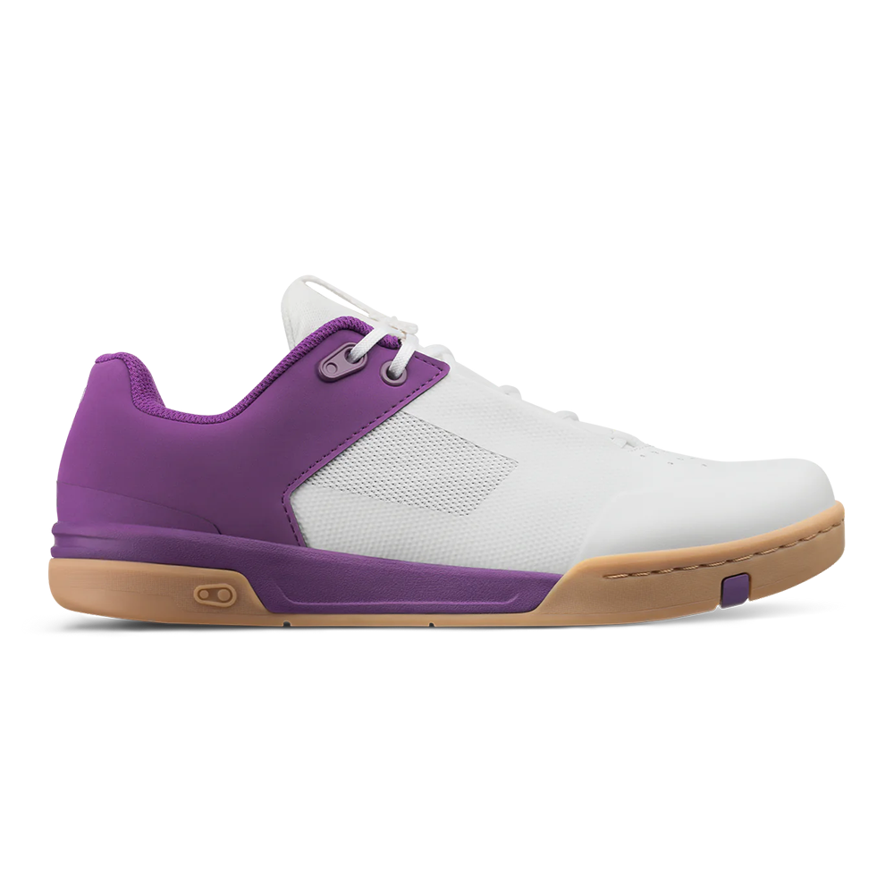 Веловзуття CrankBrothers SHOES STAMP LACE WHITE / PURPLE - GUM OUTSOLE - BERNARD KERR 10.5