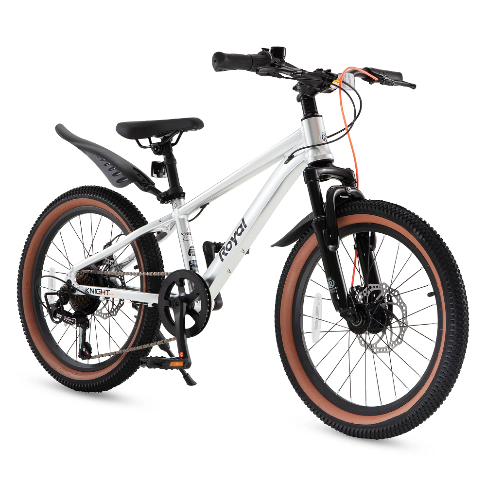 Велосипед дитячий RoyalBaby 26" KING-PLUS 21 SPEED, OFFICIAL UA, Silver