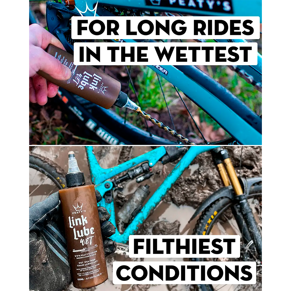 Мастило для ланцюга Peaty's LinkLube Wet