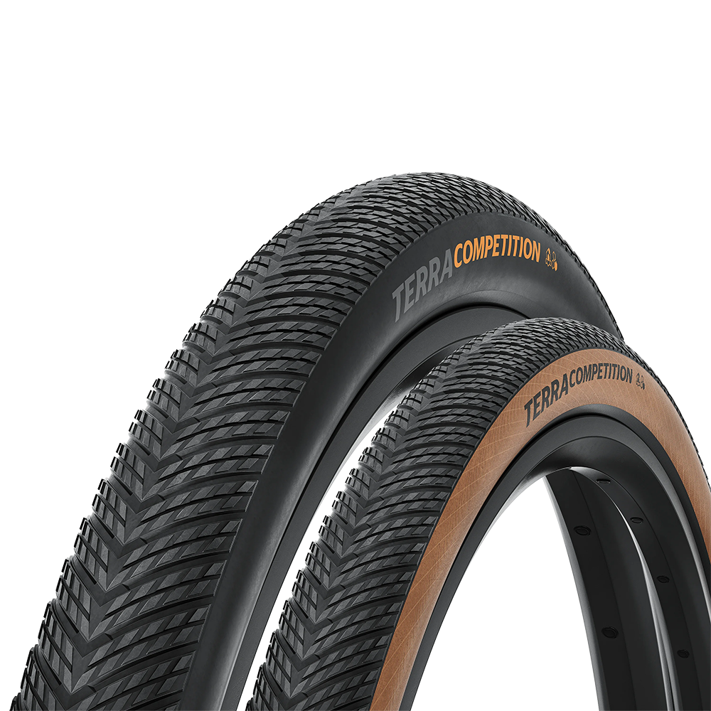 Покришка безкамерна Continental Terra Competition Trail Grip 28" | 28 X 1.55 | 700 X 40C чорна/коричнева складна skin