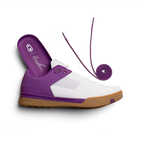 Веловзуття CrankBrothers SHOES MALLET LACE WHITE / PURPLE - GUM OUTSOLE - BERNARD KERR 9.5