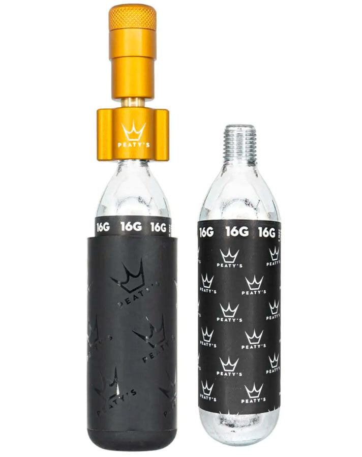 Насос Peaty's Holeshot CO2 Tyre Inflator, Road & Gravel 16g