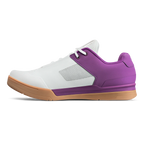 Веловзуття CrankBrothers SHOES MALLET LACE WHITE / PURPLE - GUM OUTSOLE - BERNARD KERR 9.5