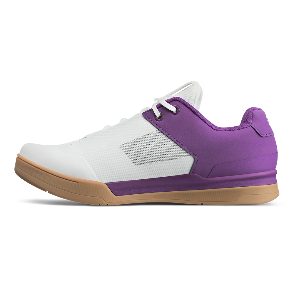 Веловзуття CrankBrothers SHOES MALLET LACE WHITE / PURPLE - GUM OUTSOLE - BERNARD KERR 9.5