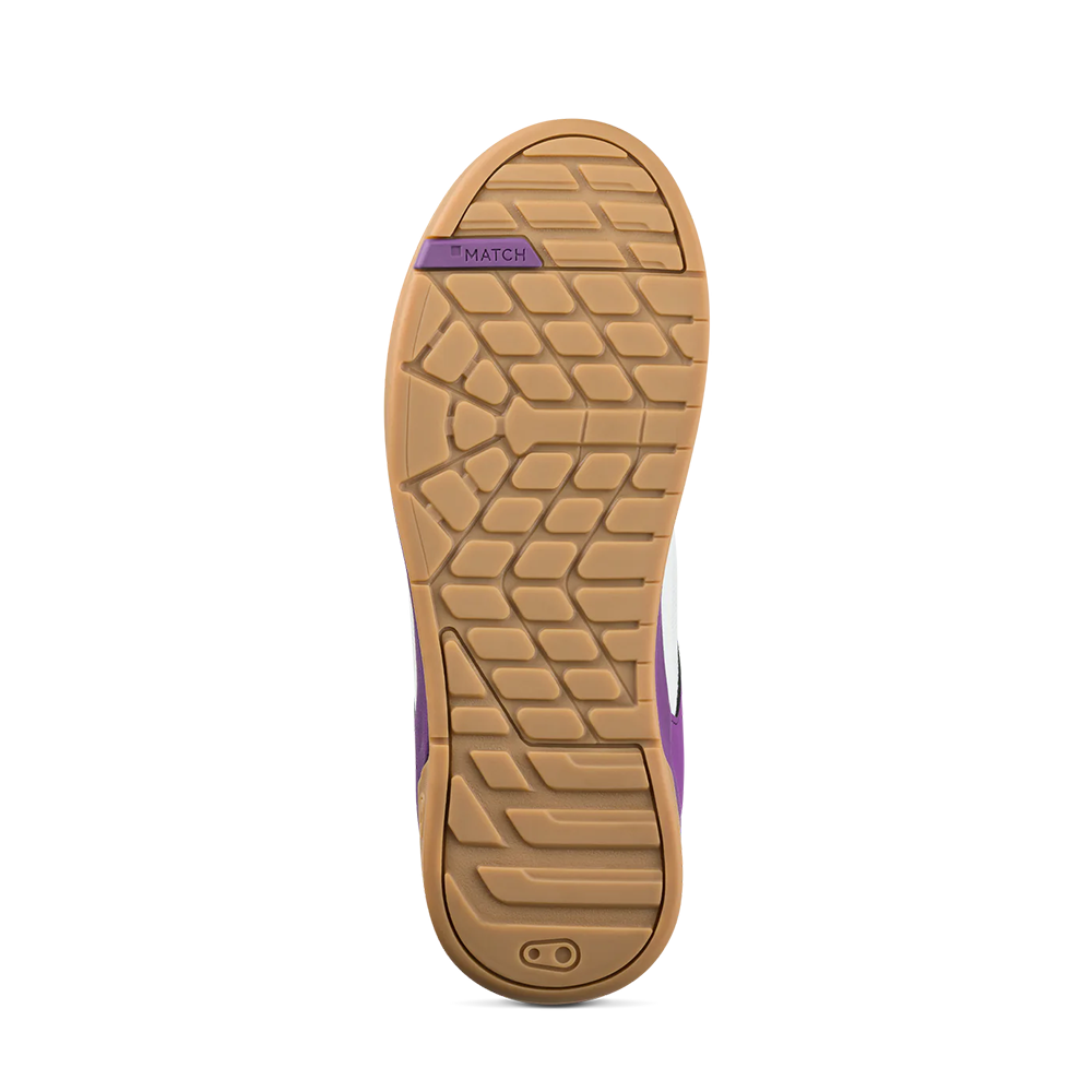 Веловзуття CrankBrothers SHOES STAMP LACE WHITE / PURPLE - GUM OUTSOLE - BERNARD KERR 9.0