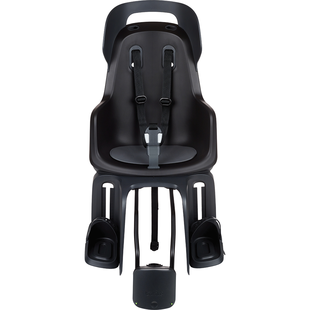 Дитяче велокрісло Bobike GO Frames - rear bicycle seat for frame Urban black