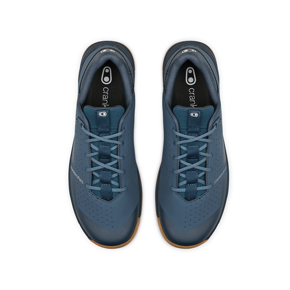 Веловзуття CrankBrothers SHOES STAMP TRAIL LACE BLUE / DARK BLUE - GUM OUTSOLE 10.0