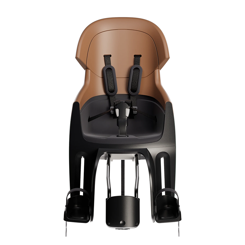 Дитяче велокрісло Bobike Exclusive Evolve maxi - rear bicycle seat for frame Cinnamon Brown