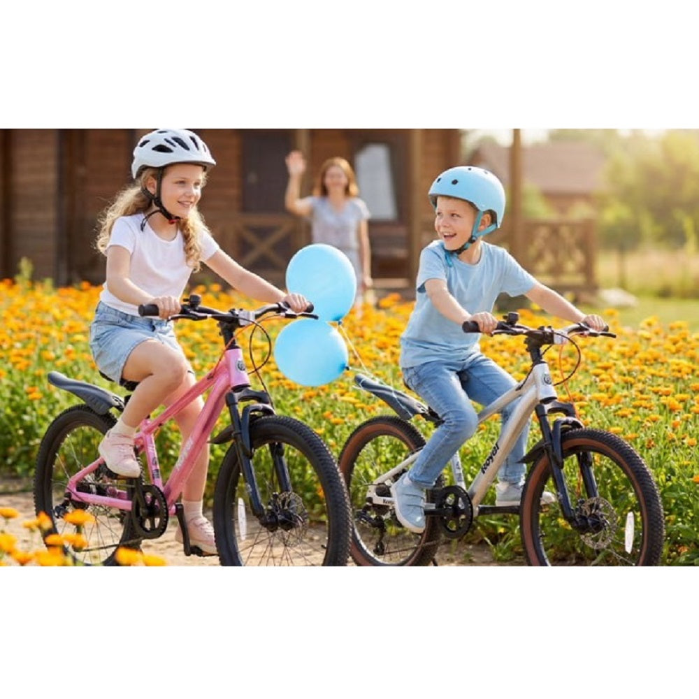 Велосипед дитячий RoyalBaby 24" KING-PLUS 21 SPEED, OFFICIAL UA, Silver