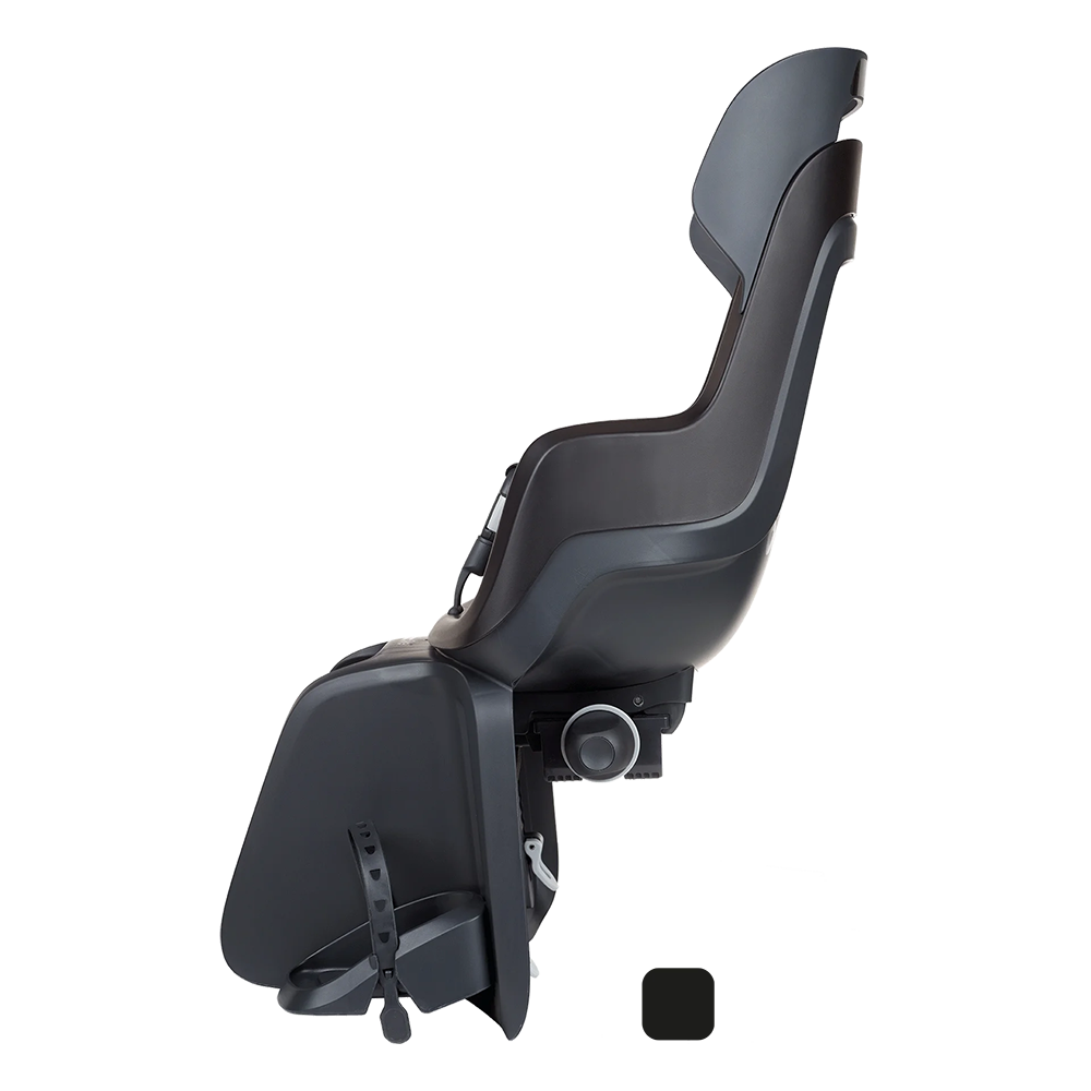 Дитяче велокрісло Bobike GO Carriers RS Reclining System - rear bicycle seat for rack Urban Black