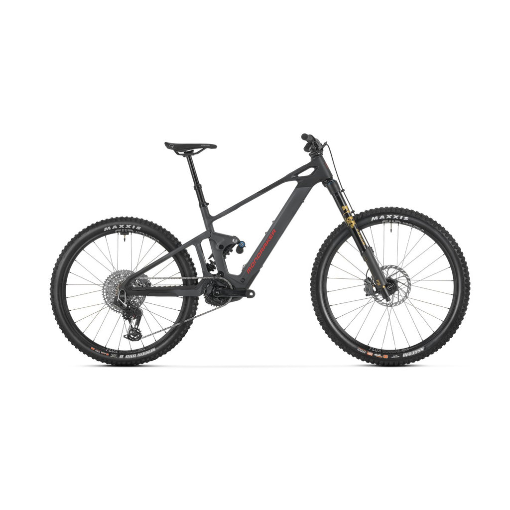 Електровелосипед MONDRAKER DUNE RR Carbon 29/27.5'' 170mm, 400Wh Bosch SX, Black/Grey/Red, L