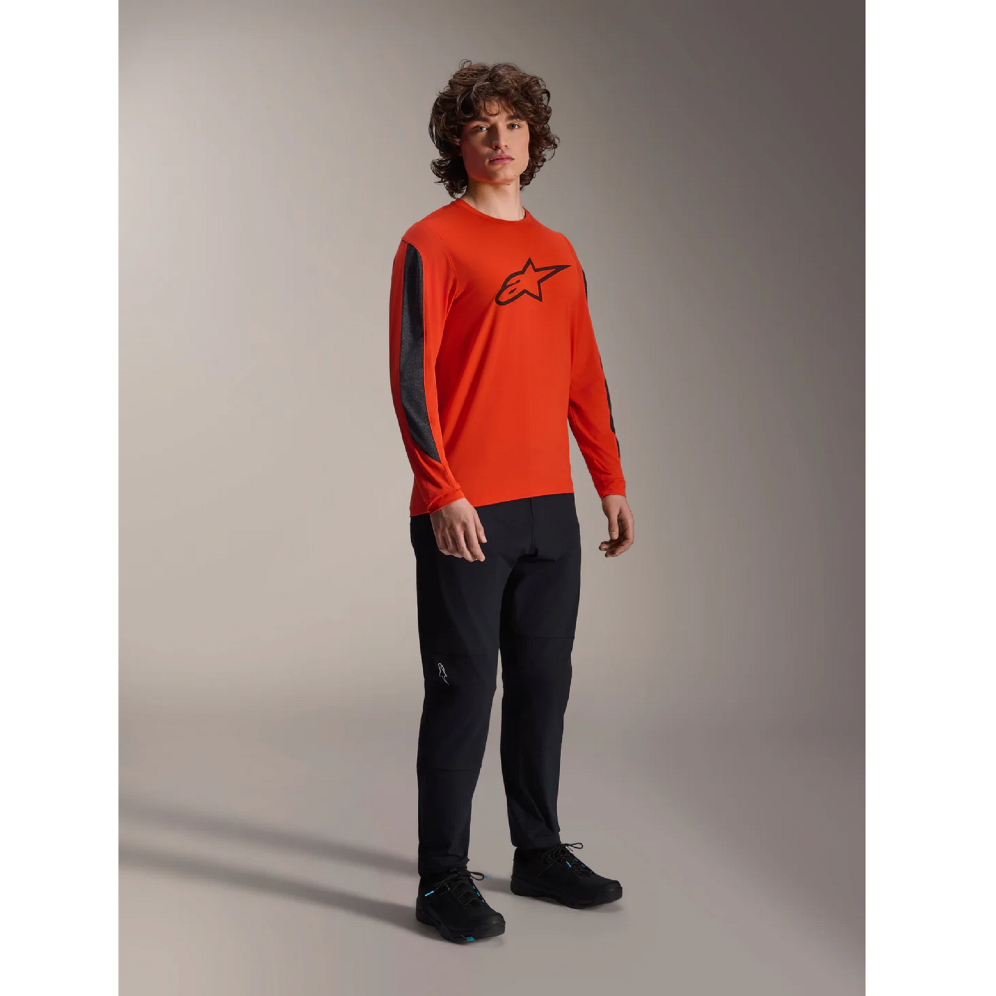 Джерсі Alpinestars A-DURA ASTAR LS JERSEY SPICY ORNGE