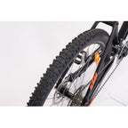 Велосипед KTM CHICAGO 272 27.5 " рама M / 43, чорний матовий (Помаранчевий), 2022